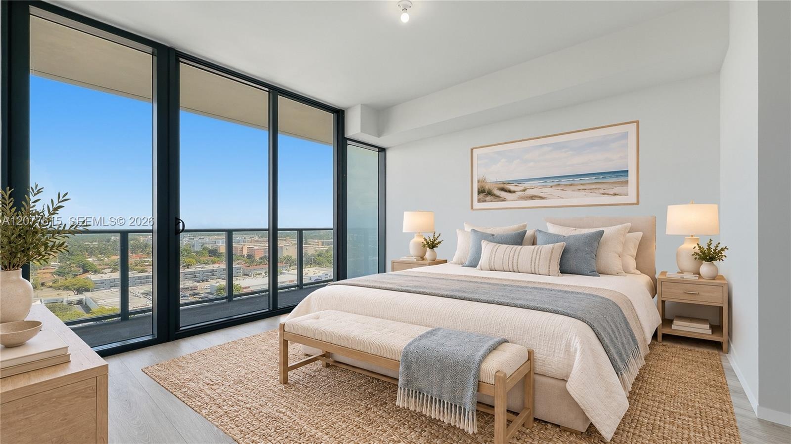 Photos have been virtually staged and are for illustrative purposes only. Furniture, décor, flooring, lighting, and other depicted improvements may no