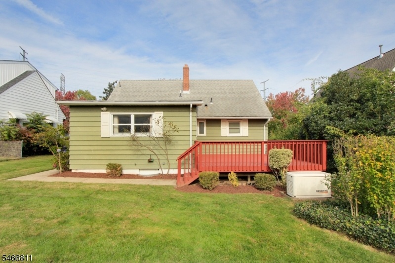 Back Yard and Deck