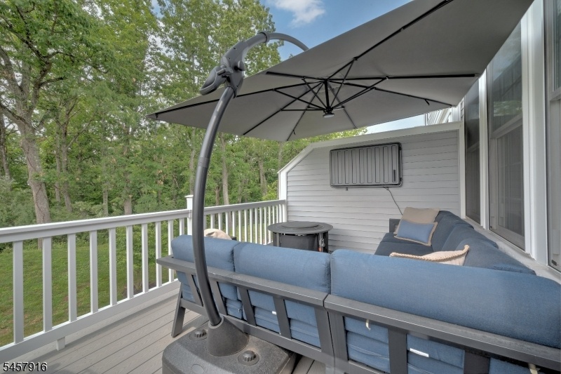Deck with Wooded Views