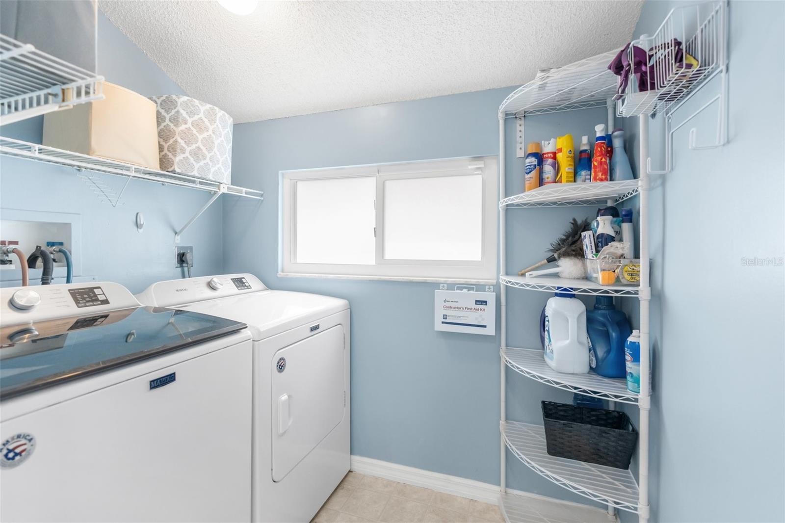 Laundry Room. Located on second story.