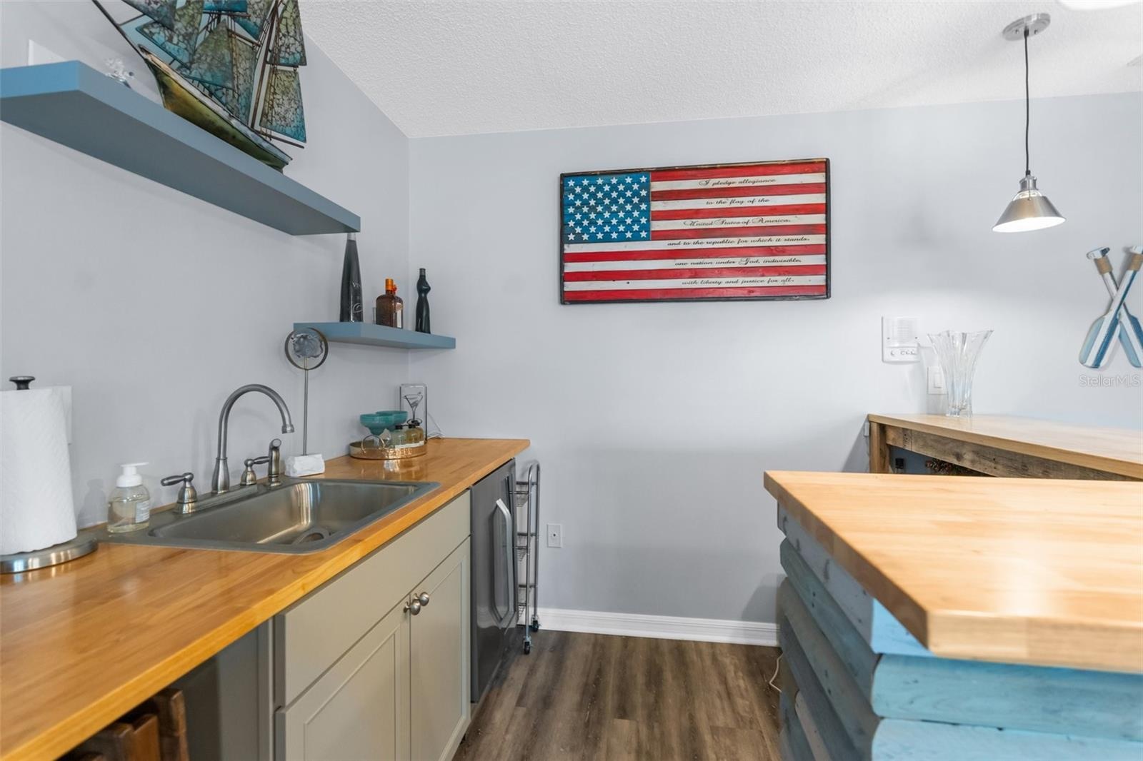 Kitchenette - Could be in Law Suite with separate entrance attached to home. Located on first floor.