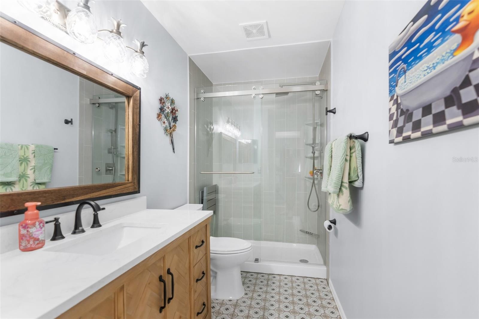 Second Bathroom. Located on second story.