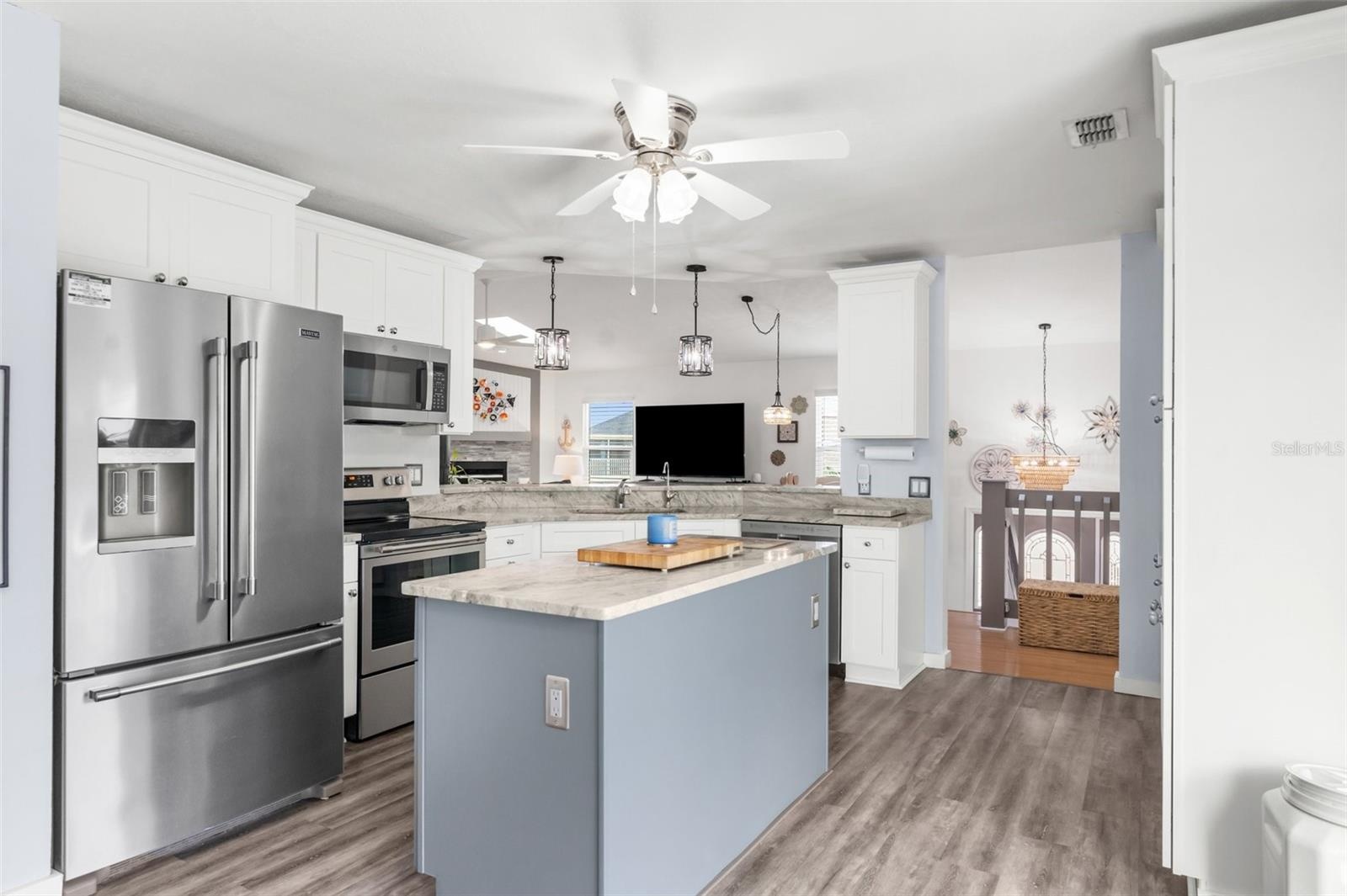 Kitchen. Located on second story.