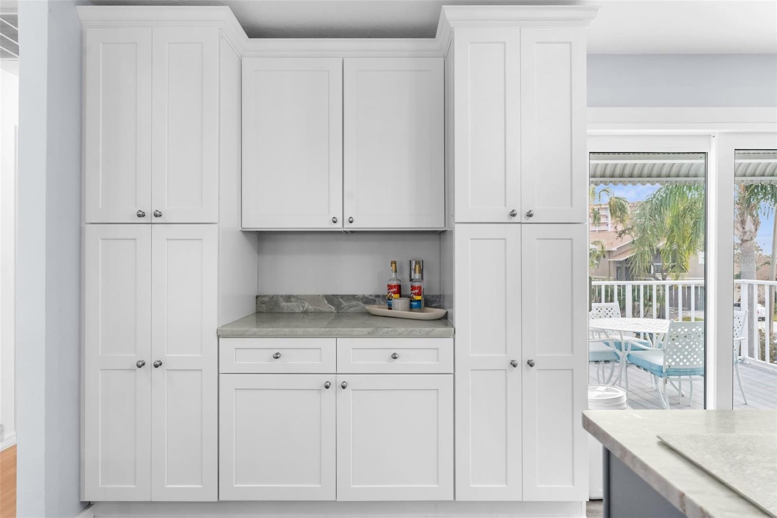 Kitchen. Located on second story.
