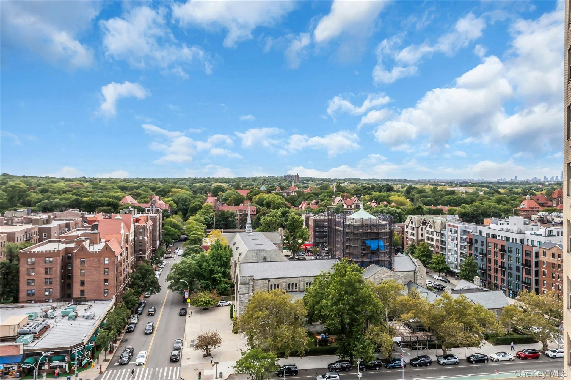 View from balcony