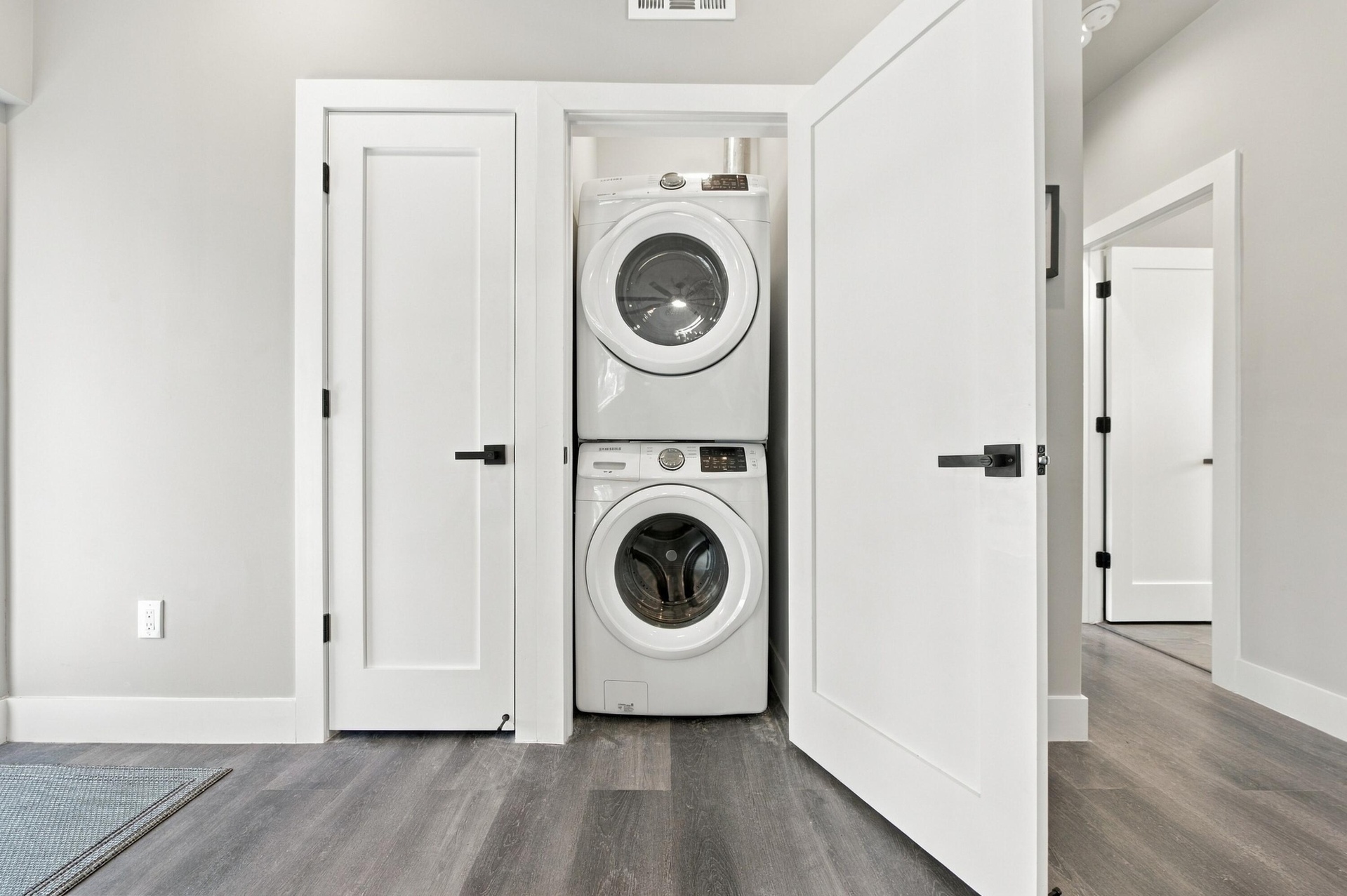 Convenient laundry area
