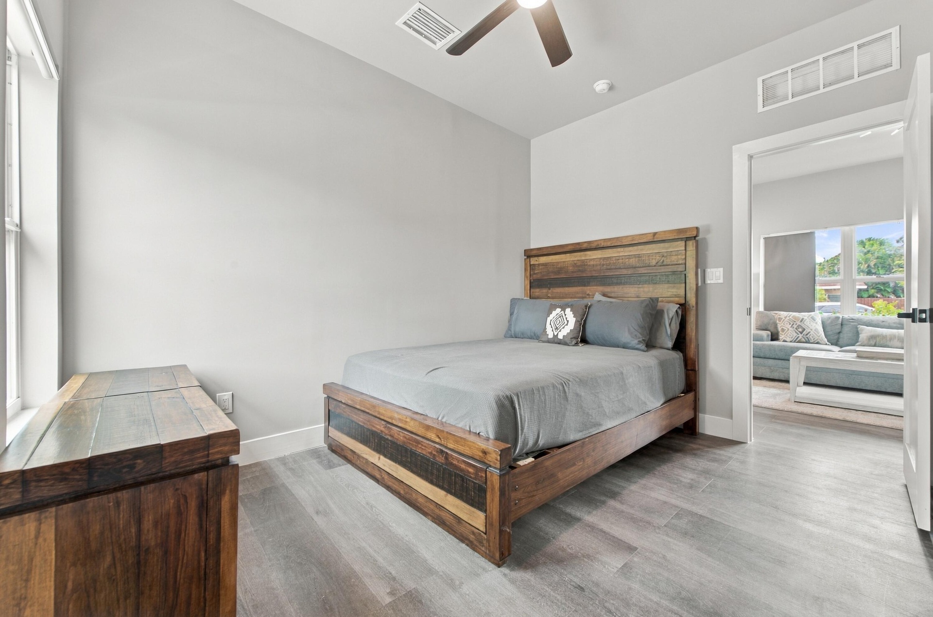 4th bedroom right off the pool