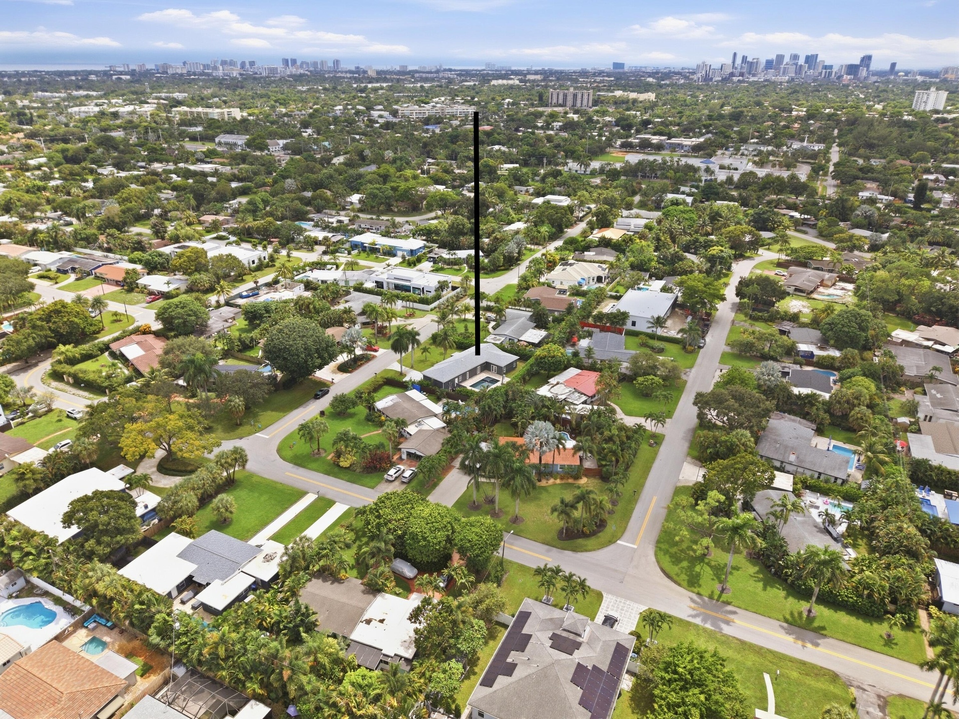 Easy to walk, bike, skooter, skate neighborhood in Sunny south Florida.