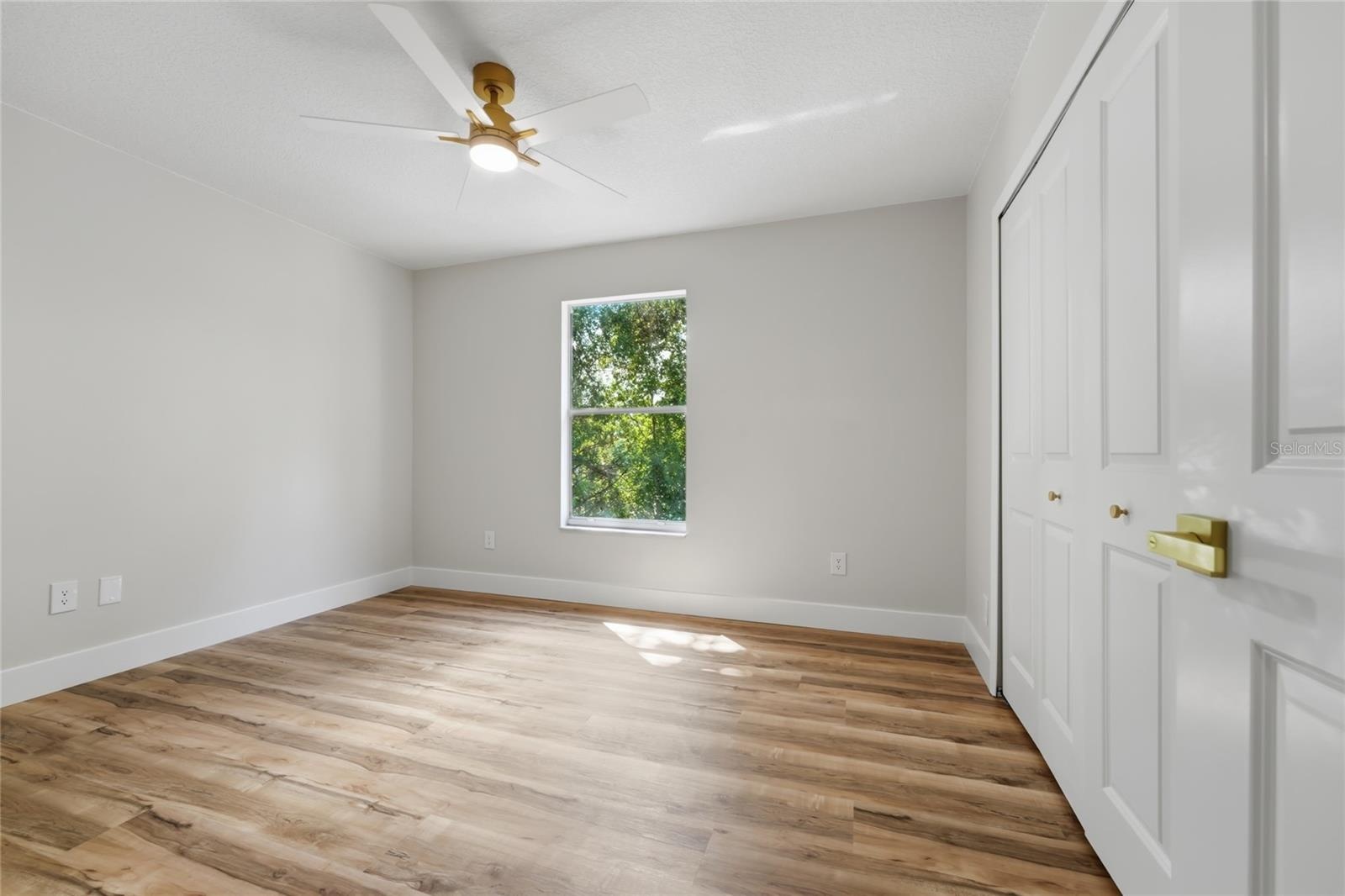 Additional bedrooms with upgraded gold fixtures and hardware