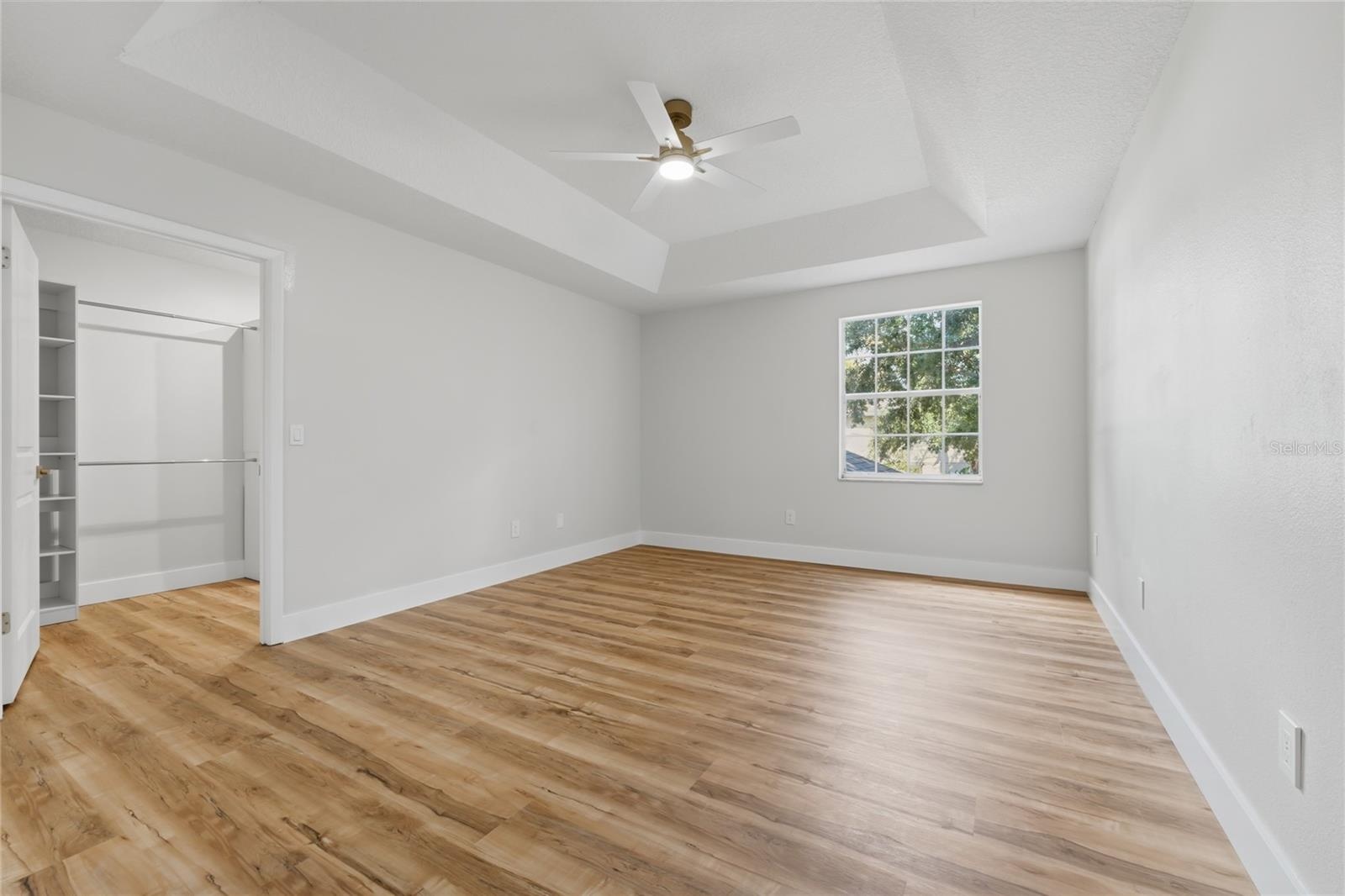 Master Suite with Walk-in Closet