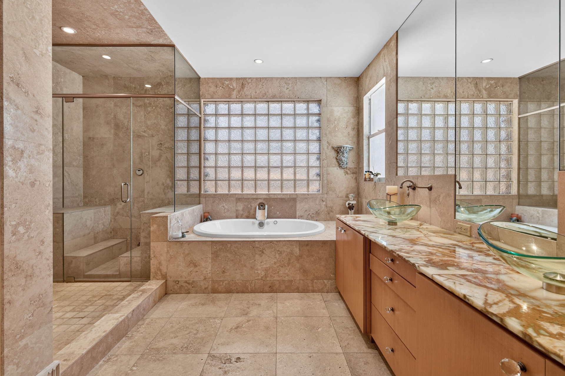 Master bathroom -steam shower