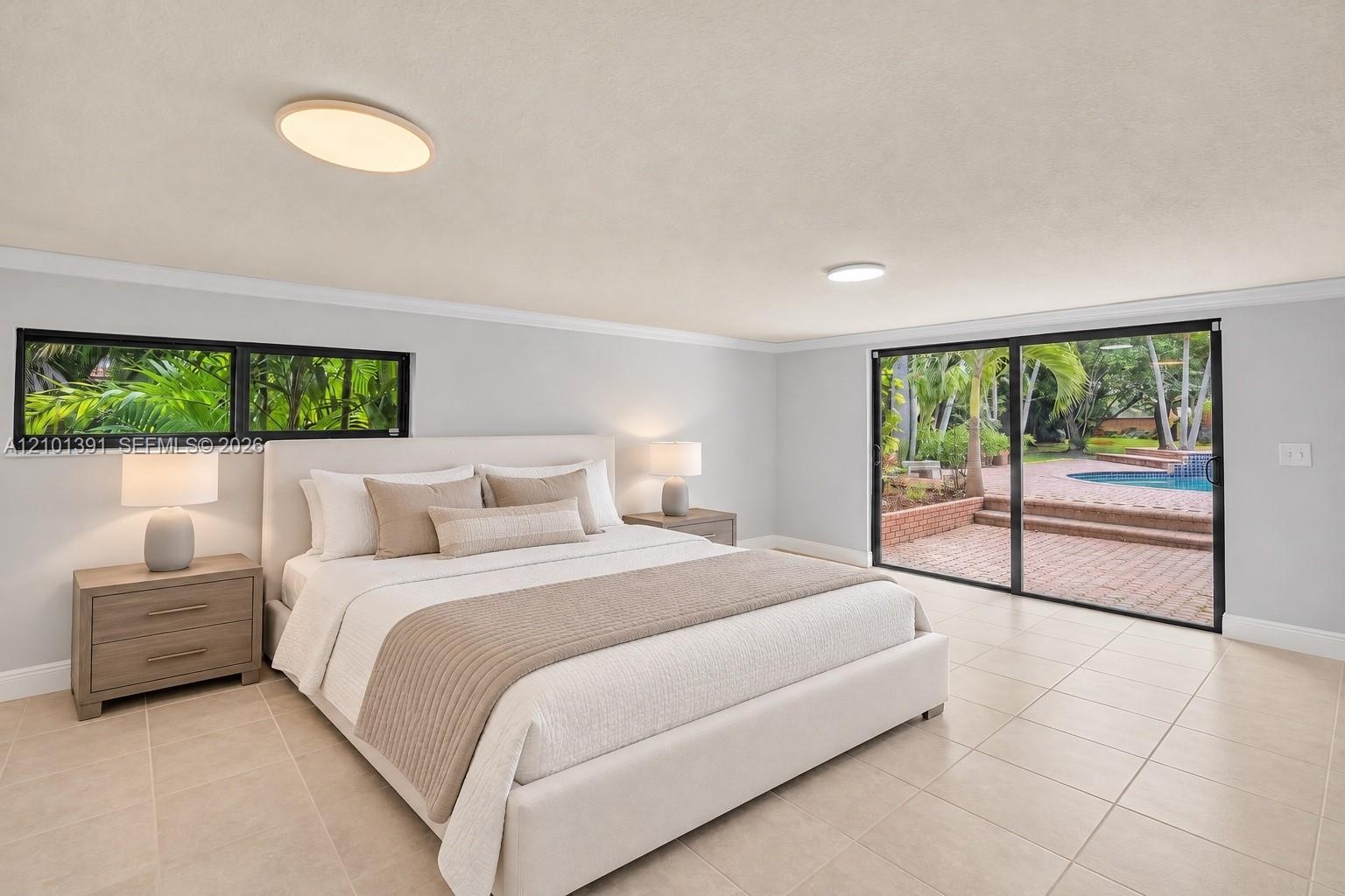 Ai generated to show a modern bedroom look