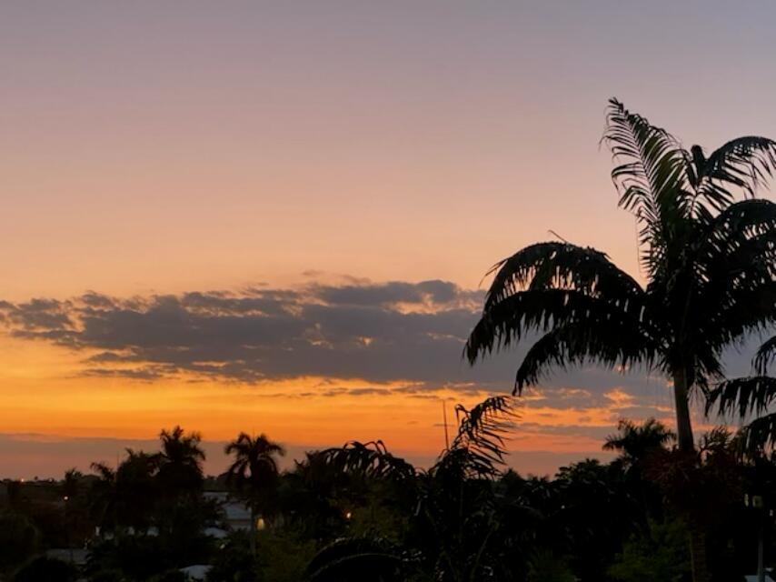 Sunset View from Balcony