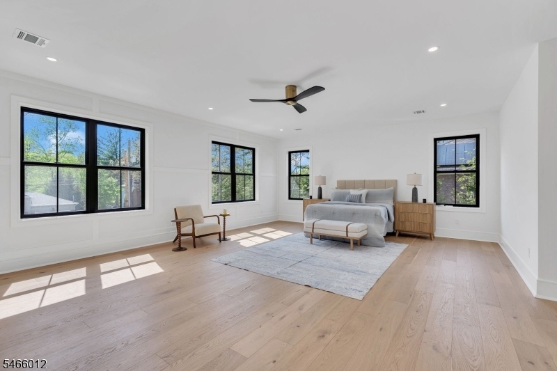 Sample primary bedroom