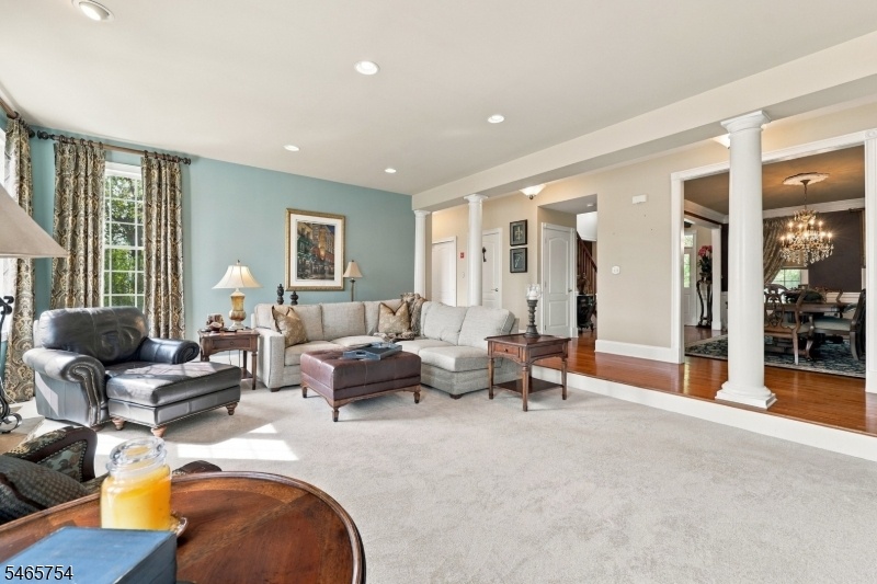 Step-down Family Room