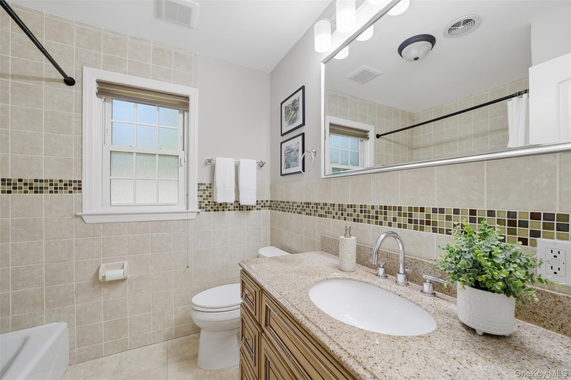 Hall bath