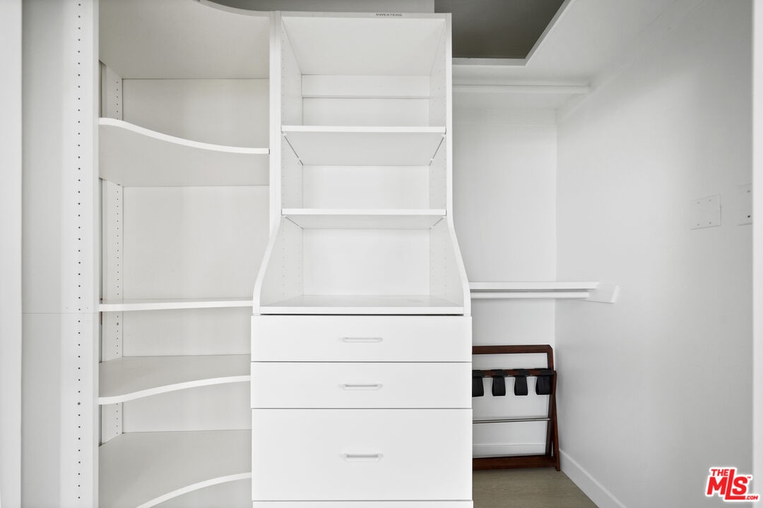 Walk in closet in Primary bedr