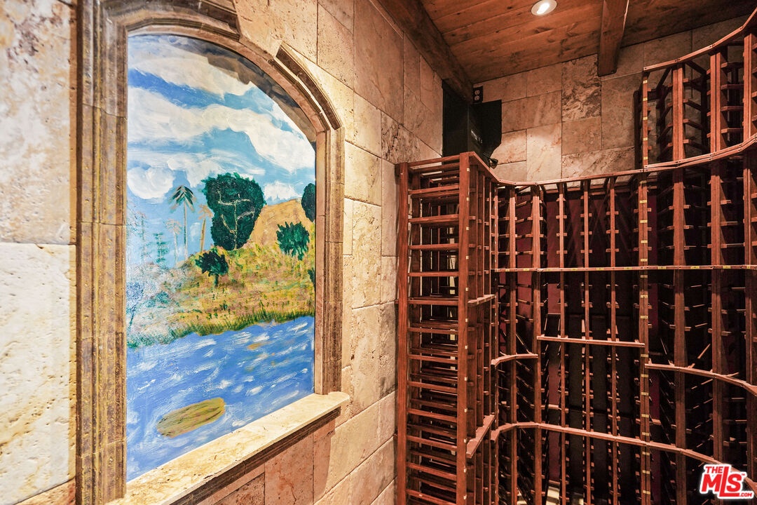 Large wine cellar