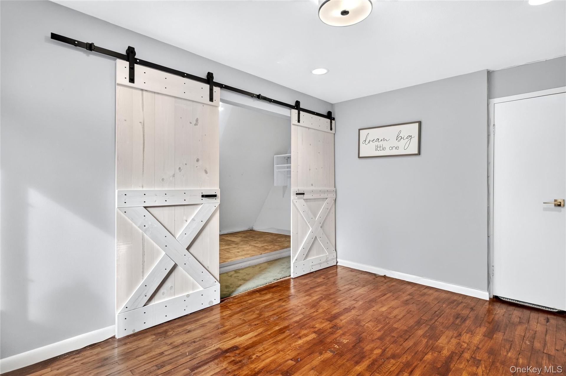 Third Bedroom with Huge Storage or Can be used as a desk area.