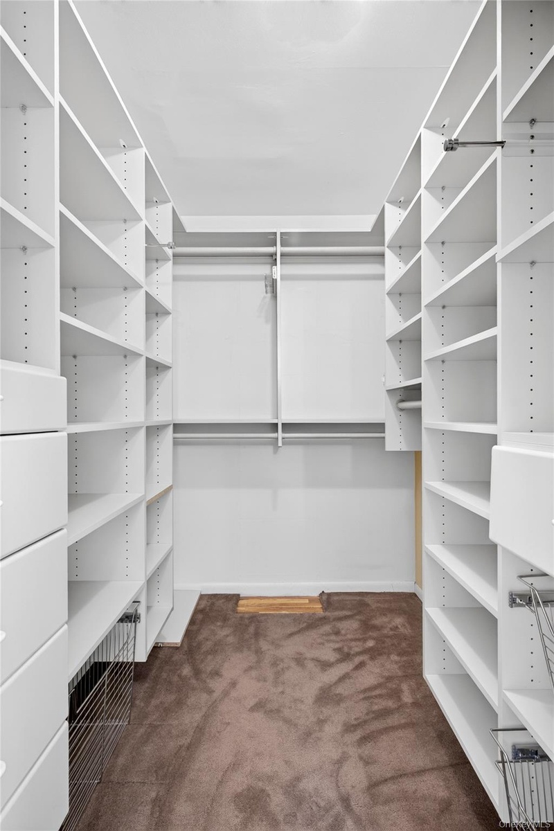 Primary Walk in Closet