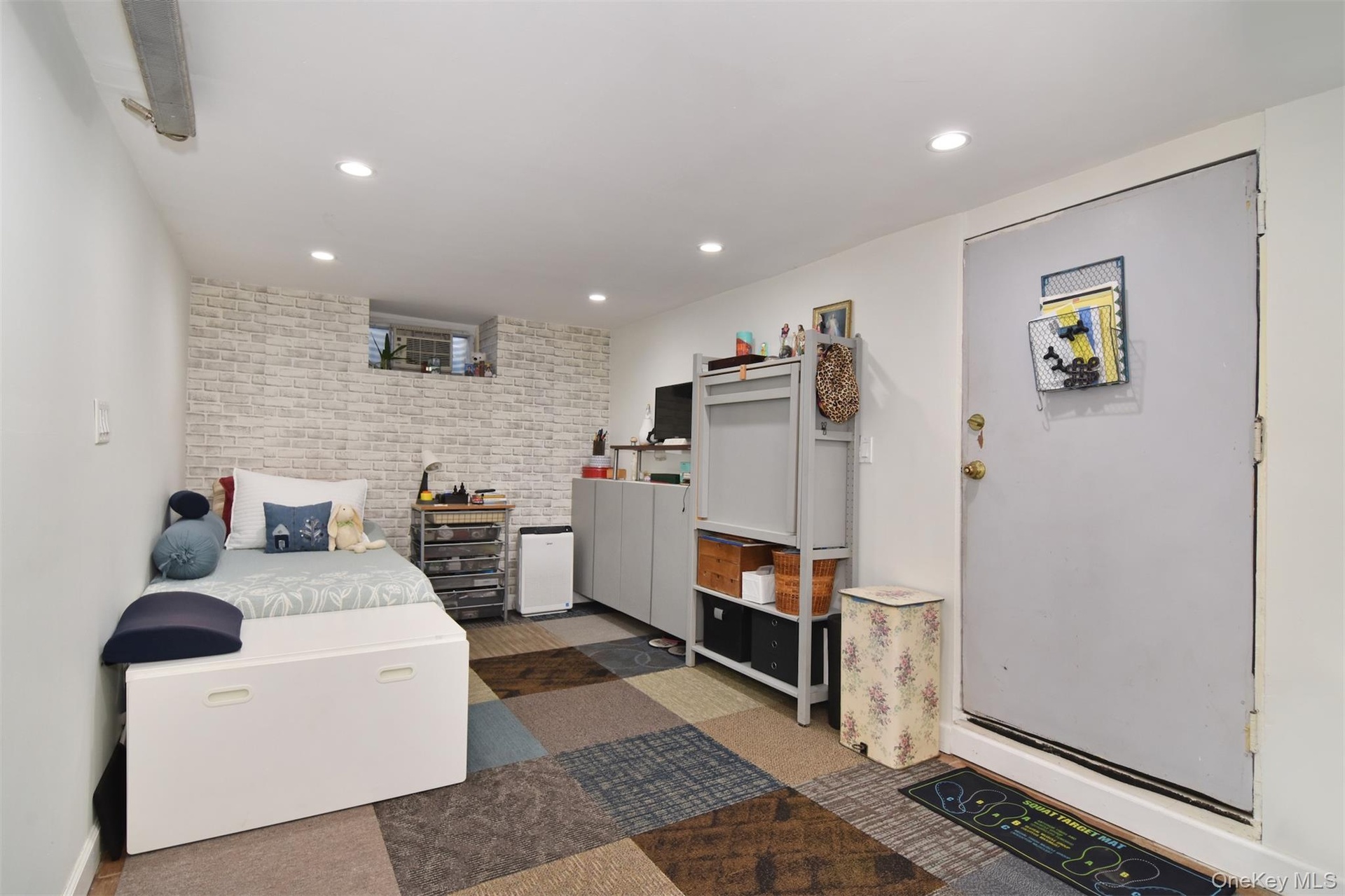 Walk out basement with exit