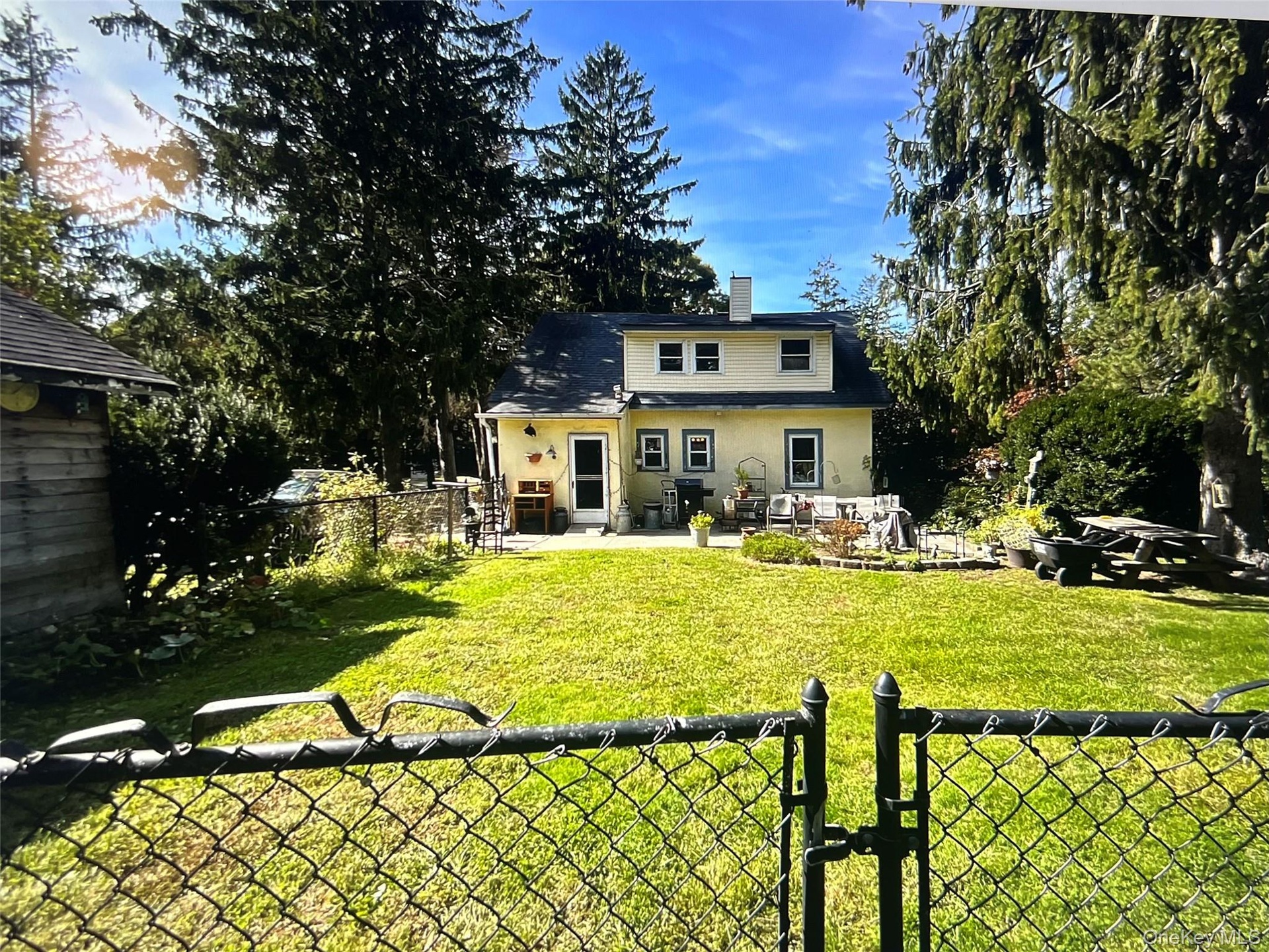 View of back of house