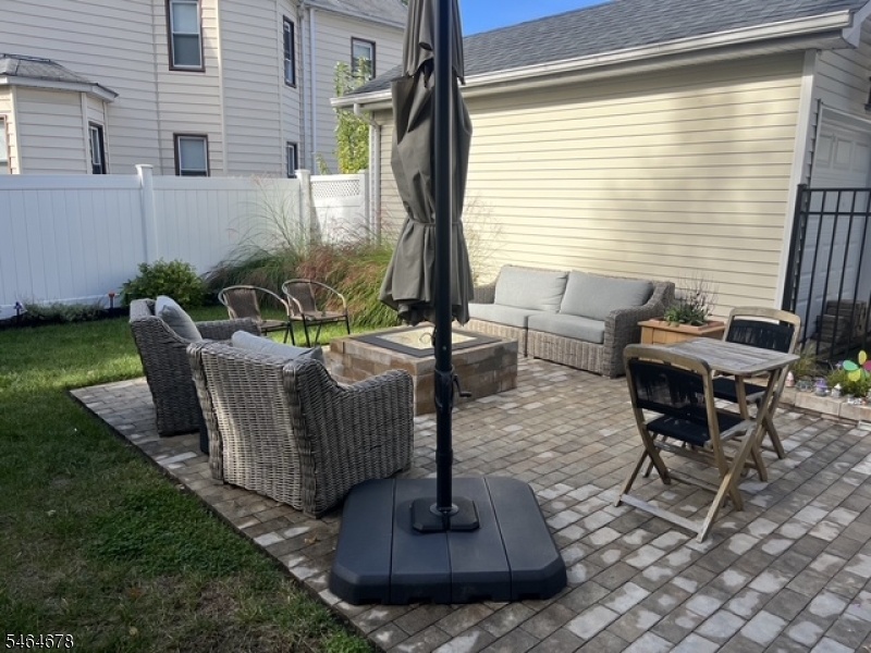 Patio and private yard