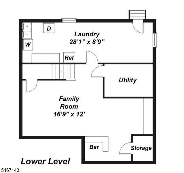 Floor Plan Lower Level