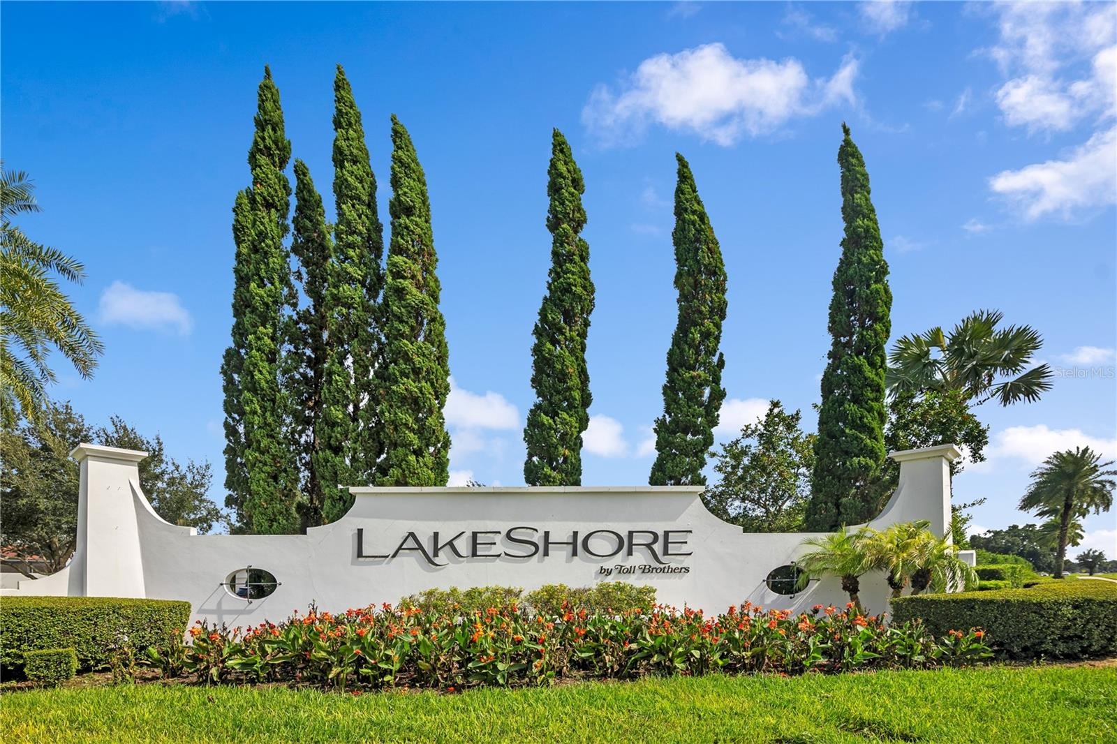 Welcome to Lakeshore by Toll Brothers, a beautifully landscaped community.