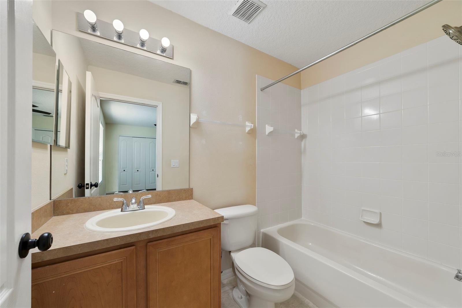 The en suite bath for Bedroom 2.