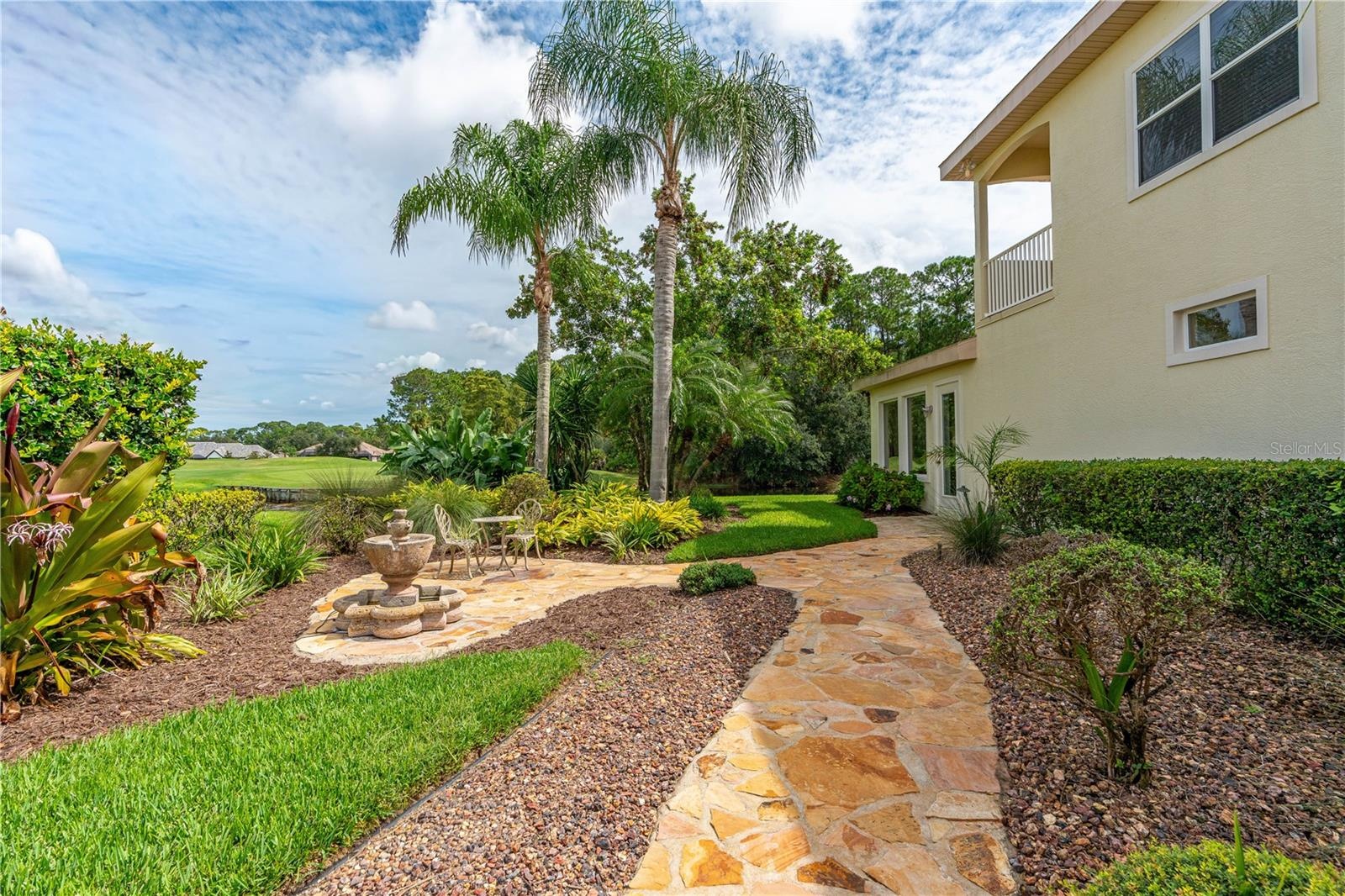 Rear Patio View