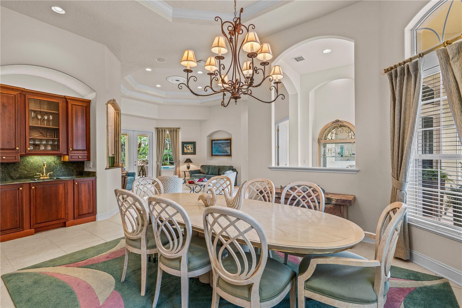 Dining Room & Wet Bar Additional View
