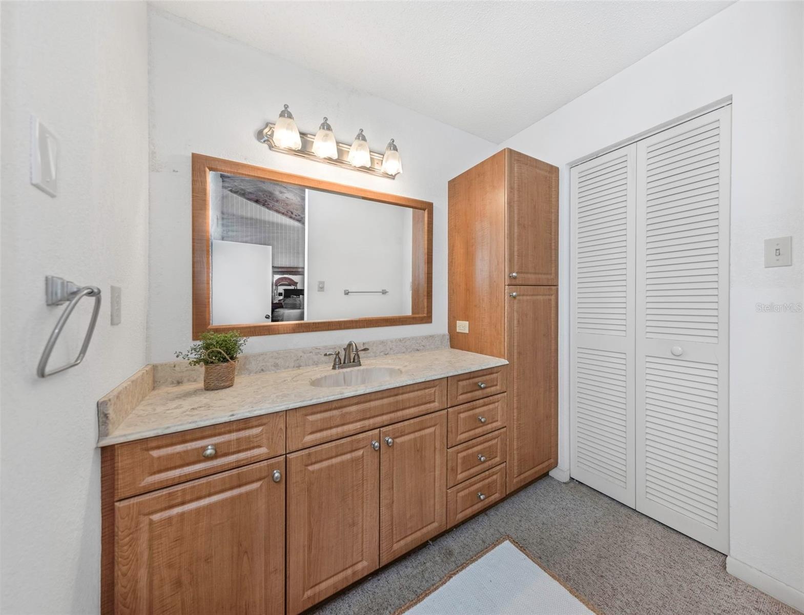 Primary bath and closet
