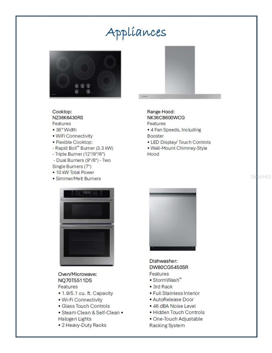 Design selections