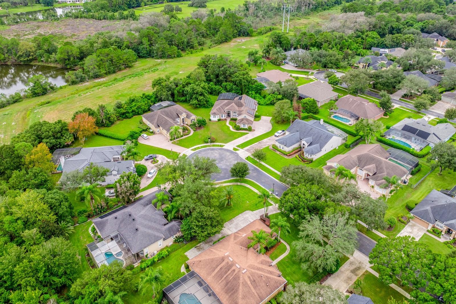 .67 acre cul-de-sac lot.