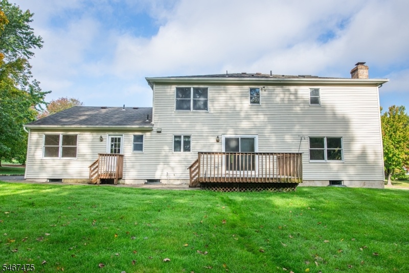 View of back of home