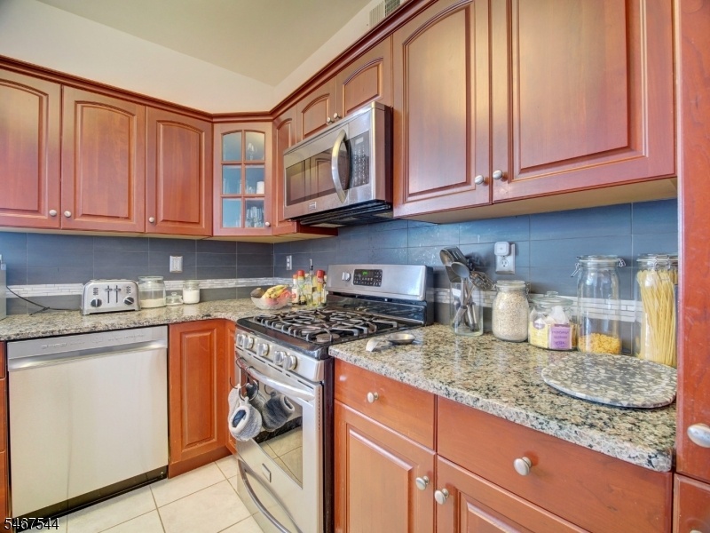 Kitchen Stove and Cabinets