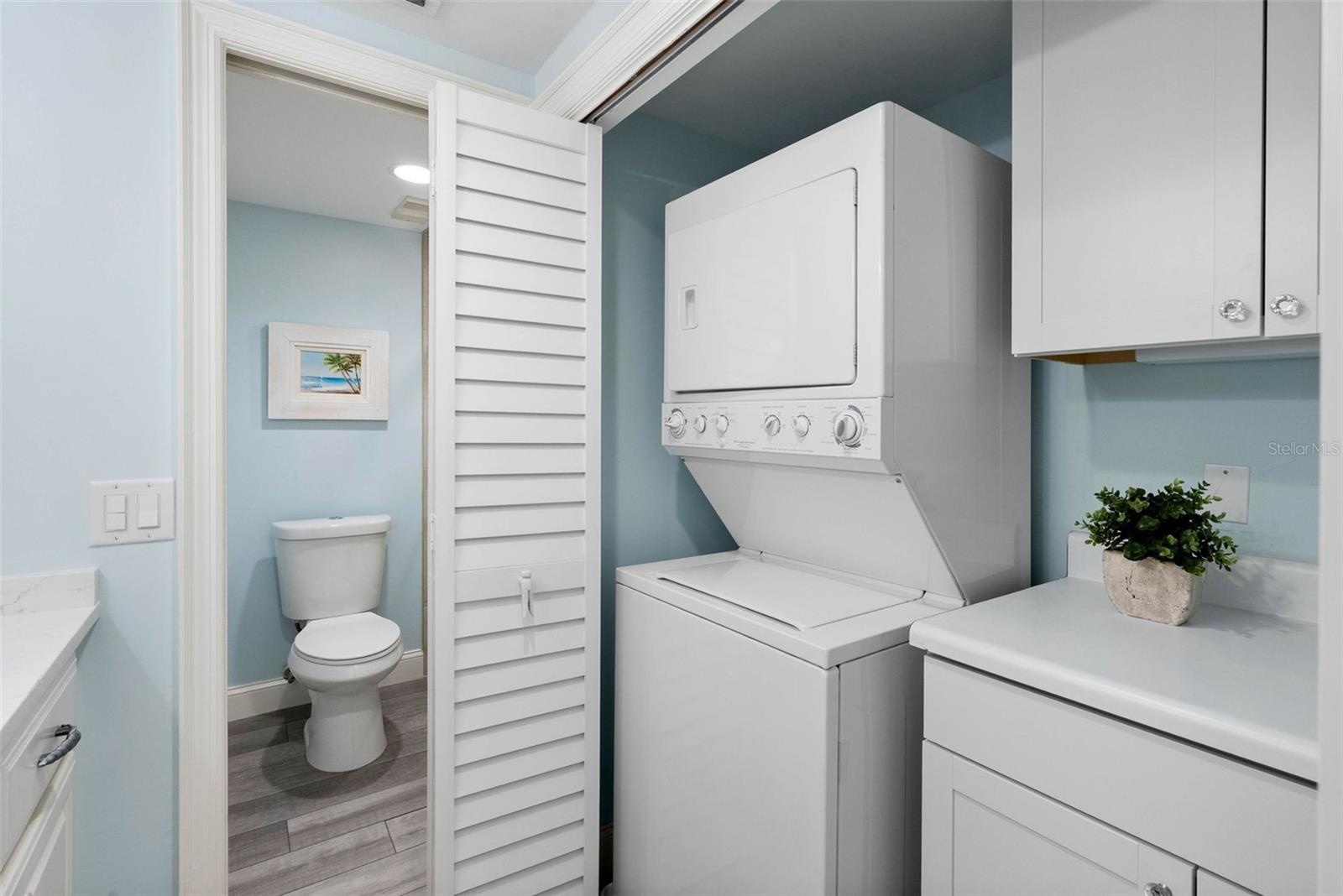 Convenient Laundry Closet
