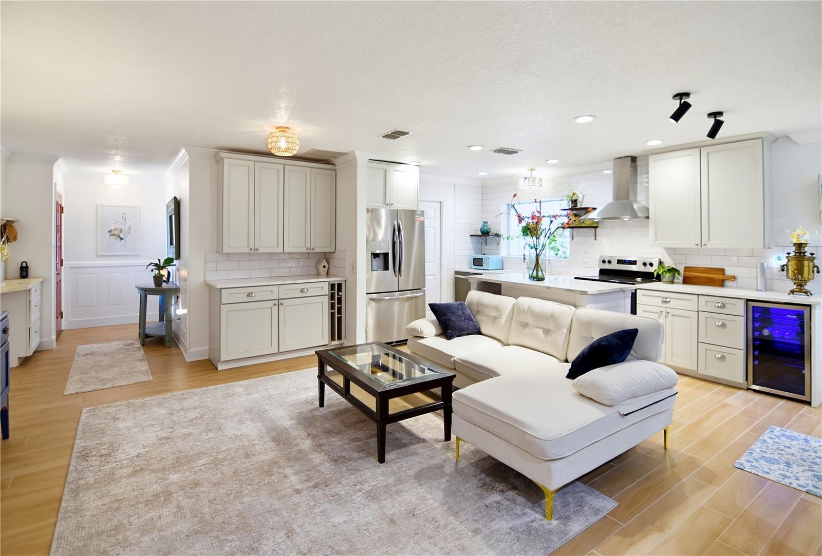 Comfortable living and dining spaces with a versatile, welcoming layout.