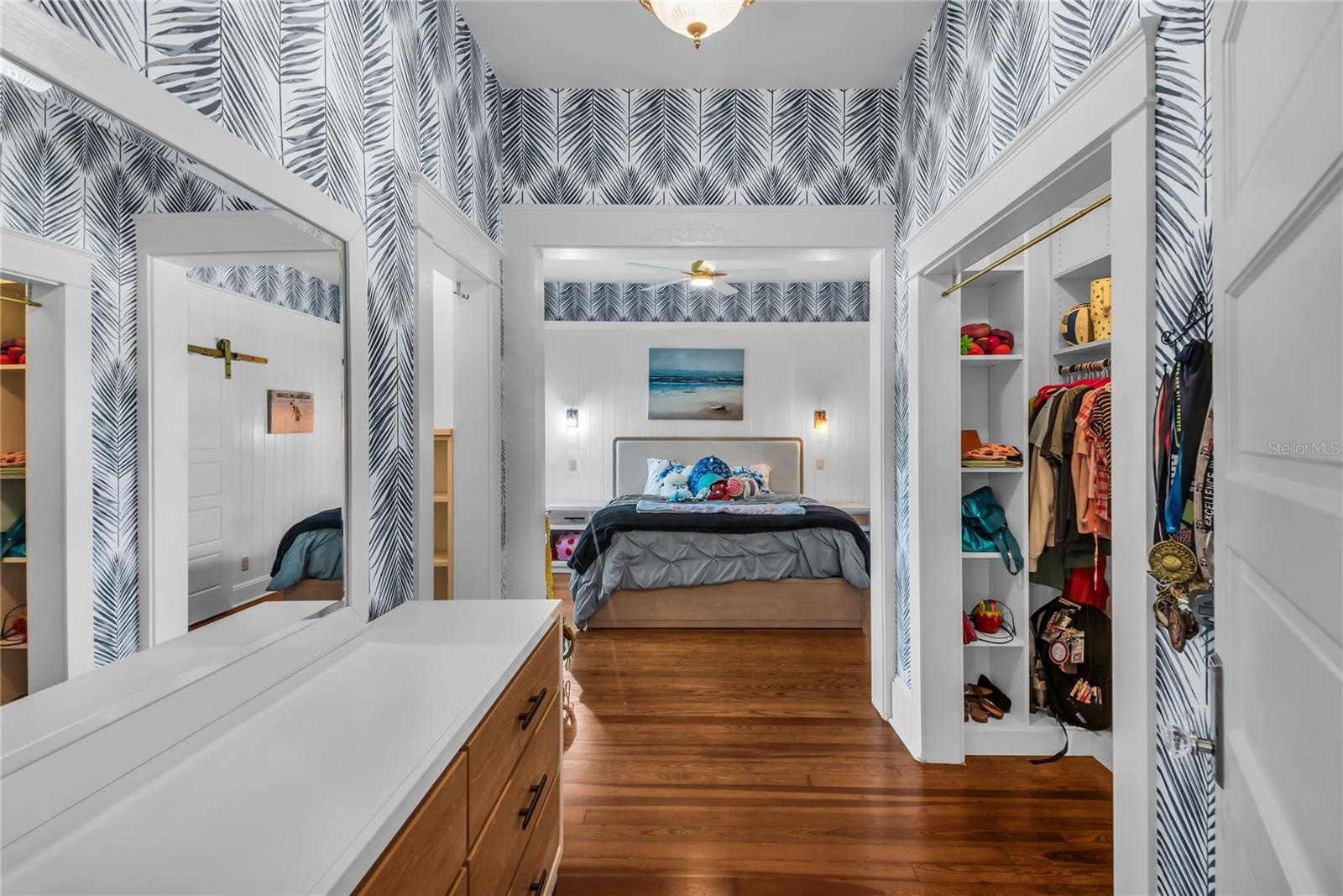Second Primary Suite with dual closets and an ensuite bath