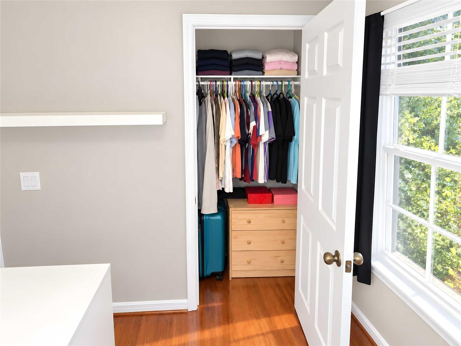 2nd bedroom closet