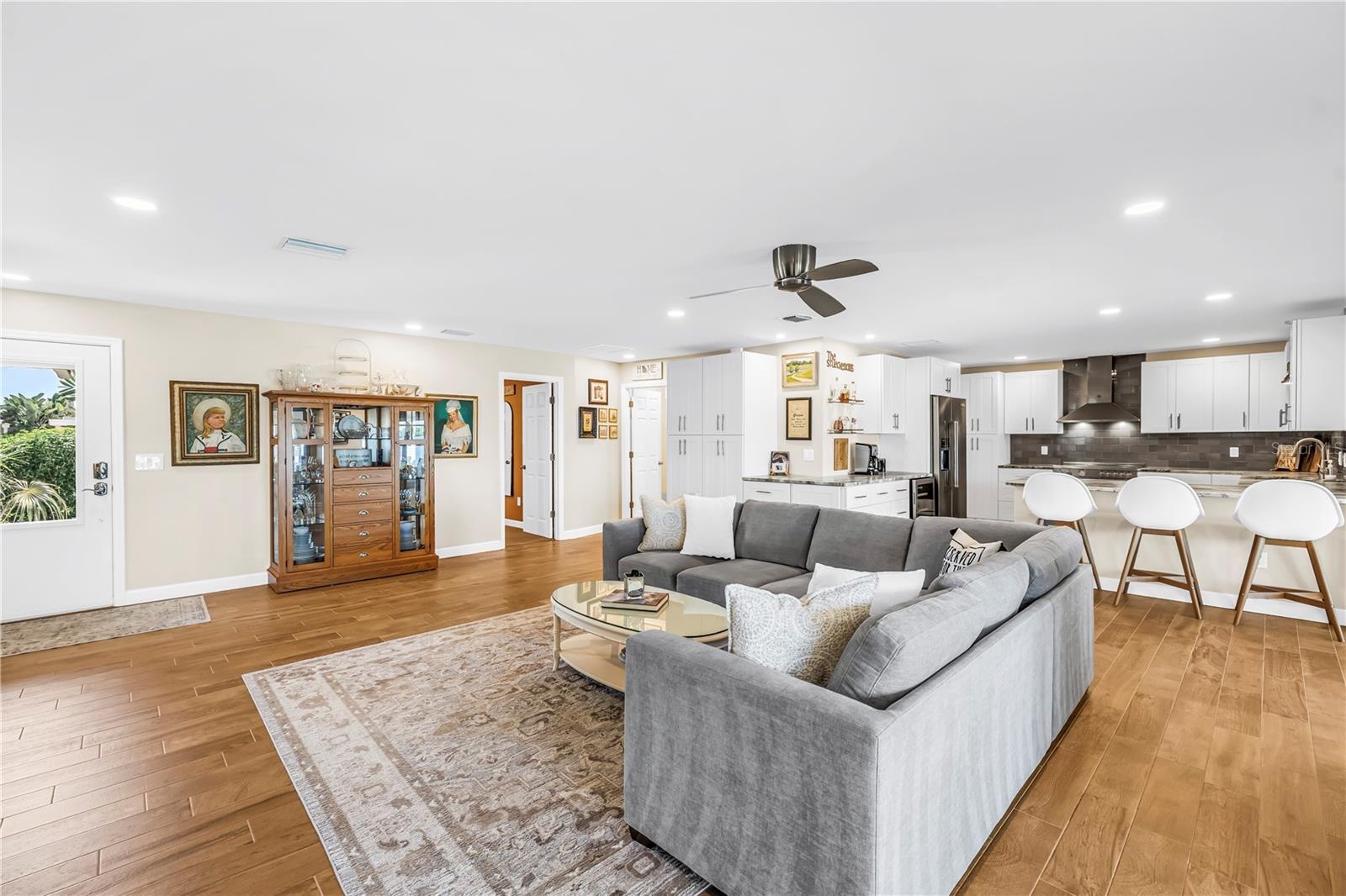 Living Room- Open to the Kitchen