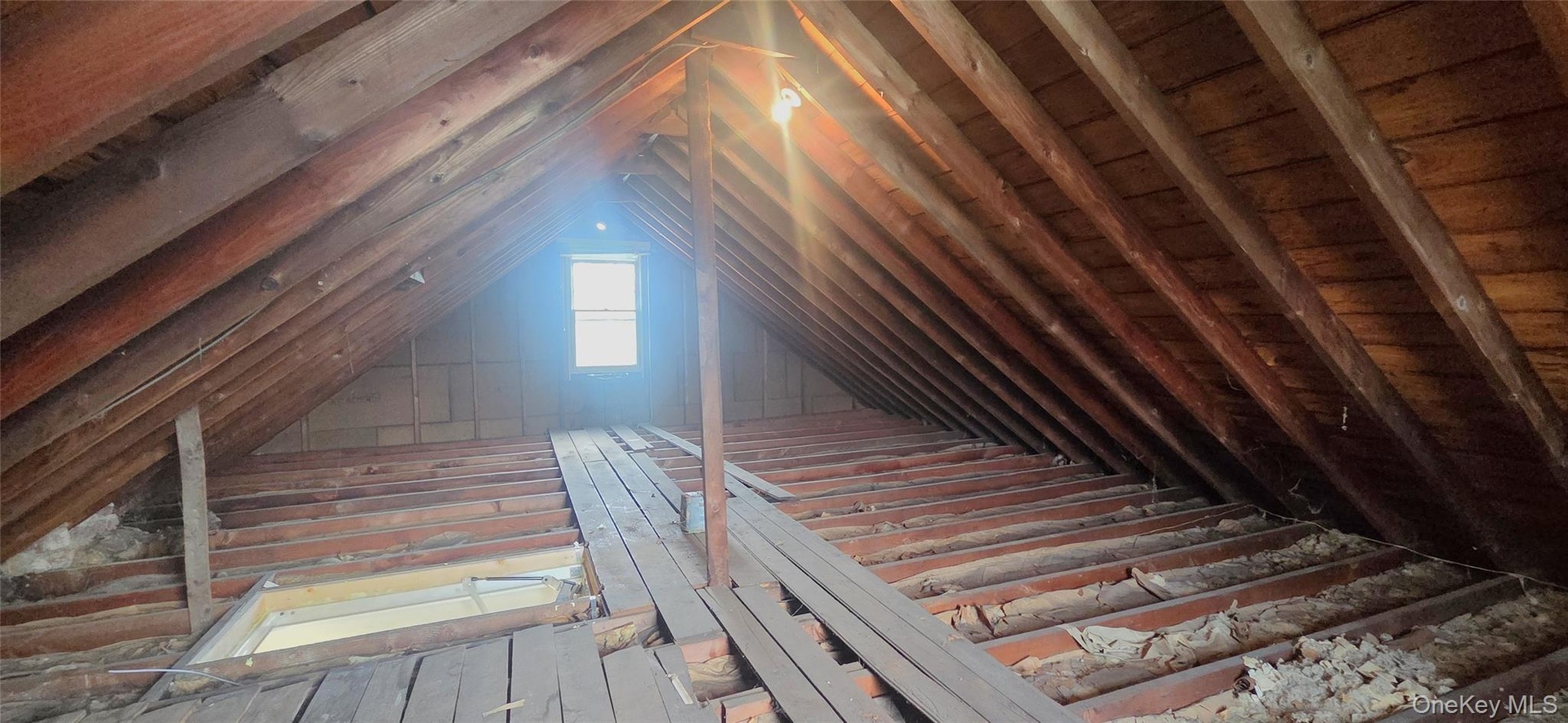 Great attic space!