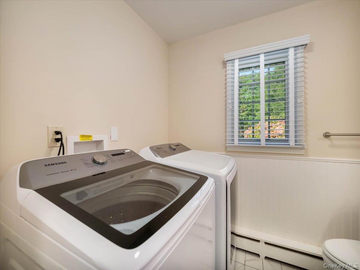 Laundry on first floor