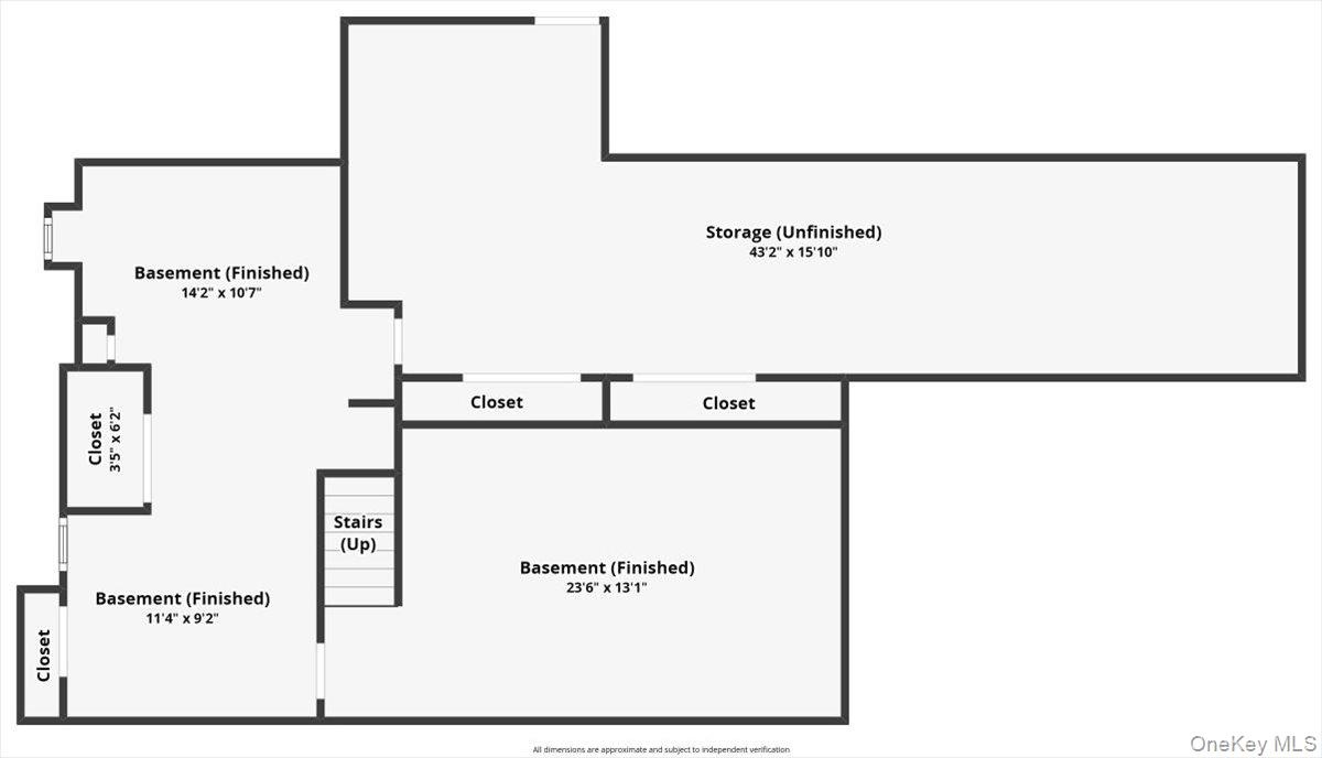 Basement floor plan