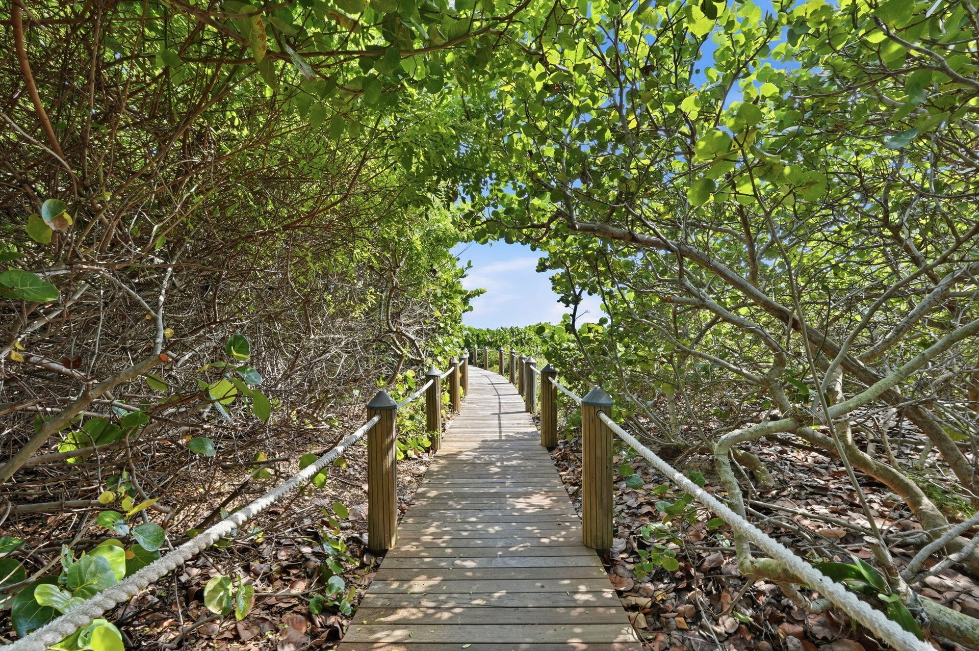Private Access to Beach