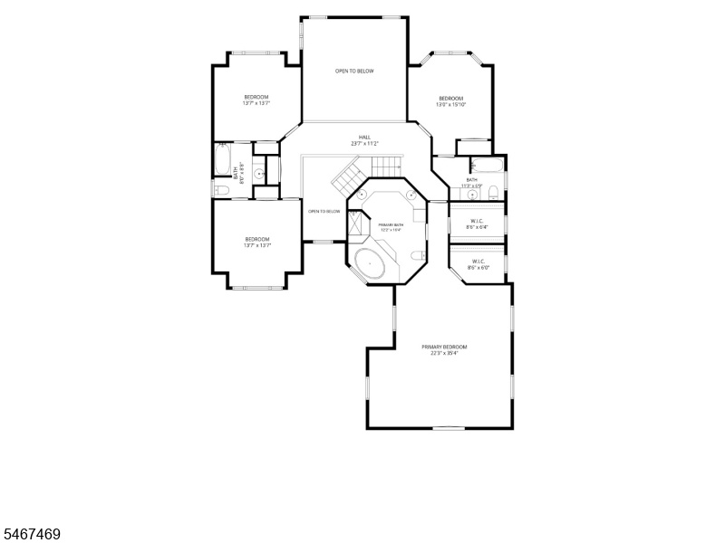 2nd Floor Floorplan
