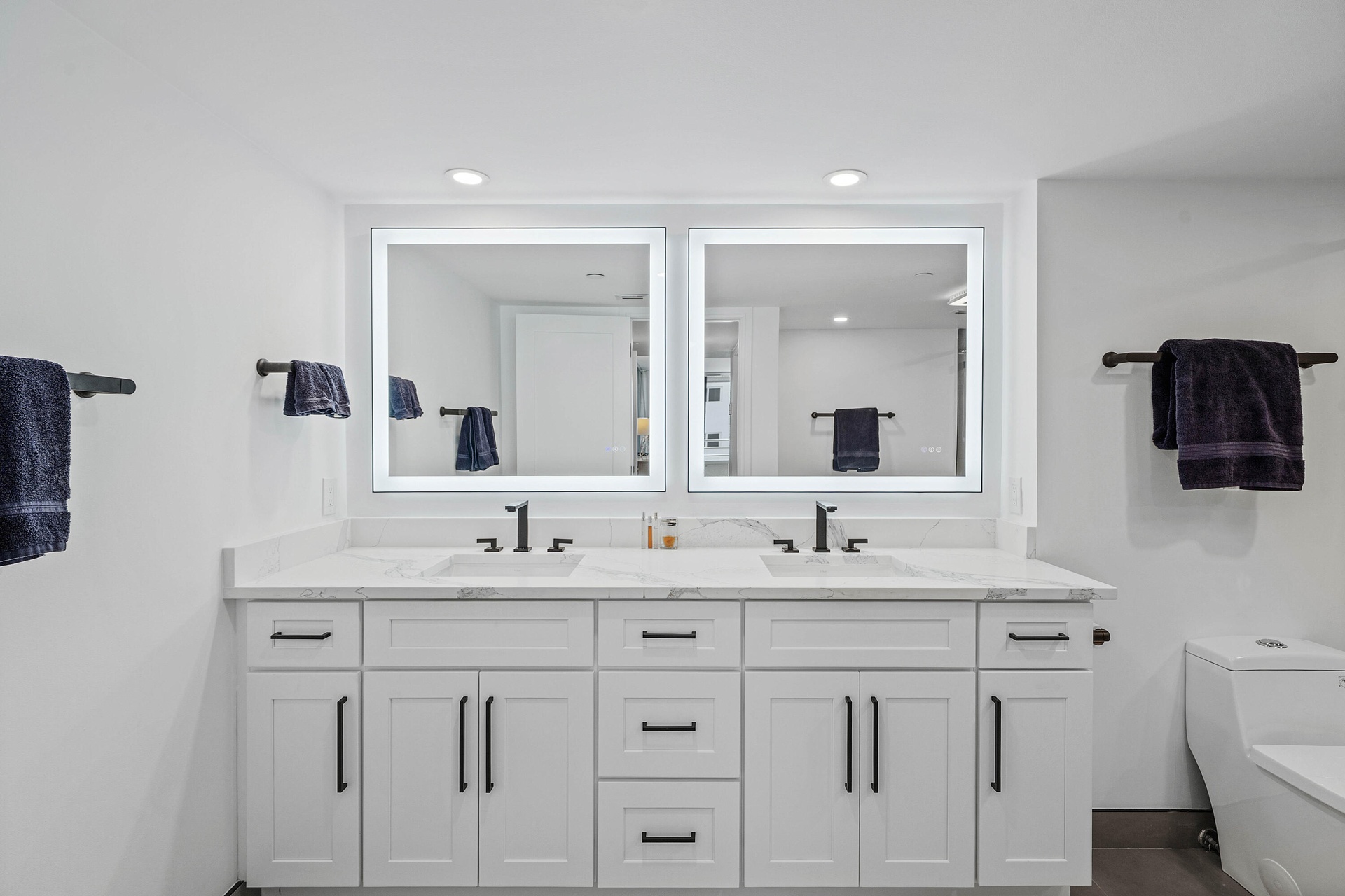 Dual vanity
