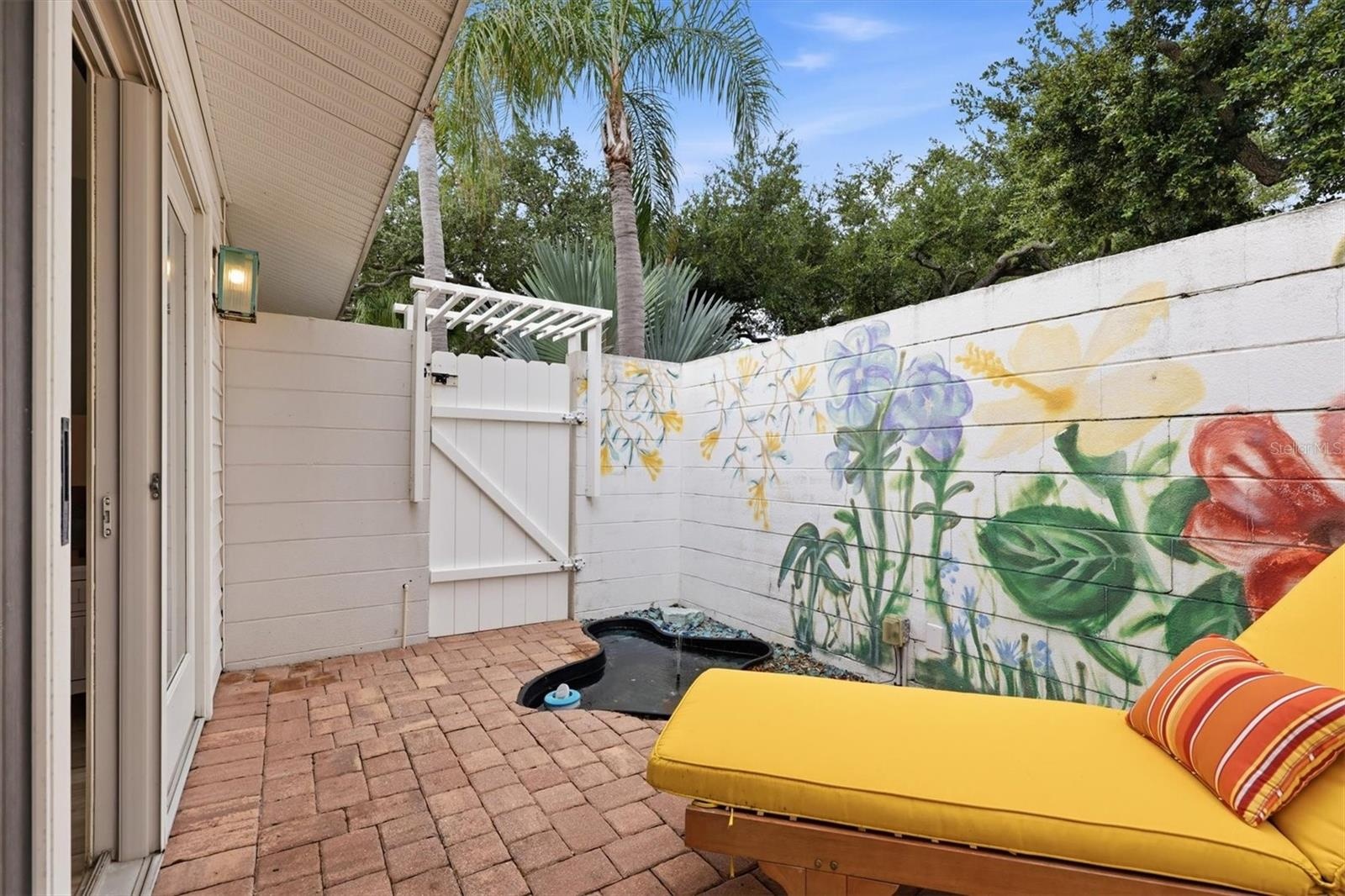 Front patio off of Guest Suite