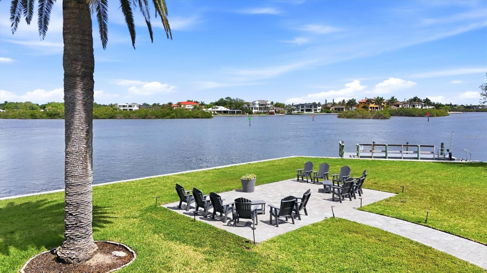 Community's Bay Front Park With Day Docks and Kayak Storage
